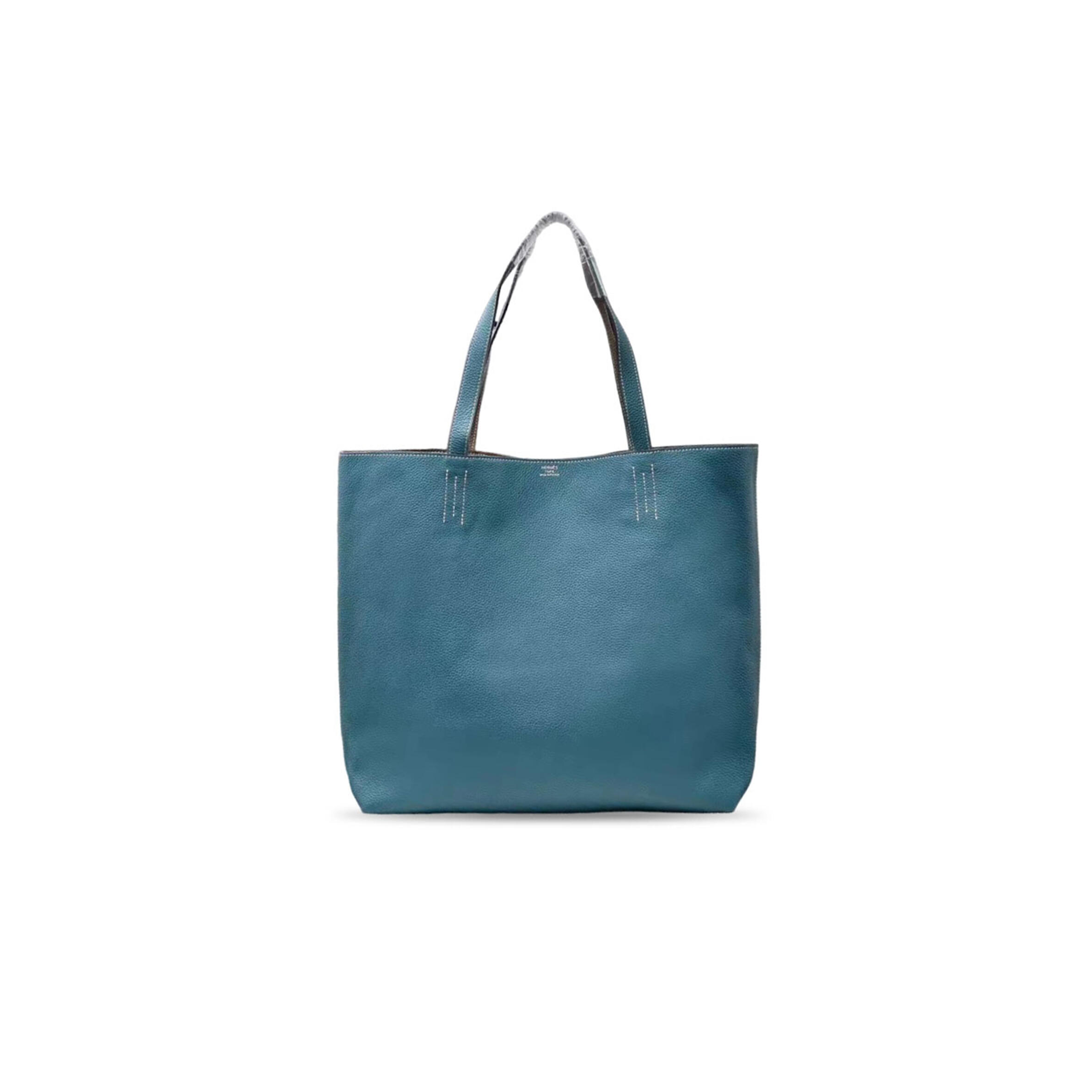 HERMÈS MASTER BLUE CLEMENCE DOUBLE SENS 36 LEATHER (36*32*12cm)